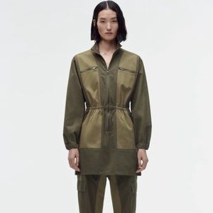 Zara Contrast Mini Dress